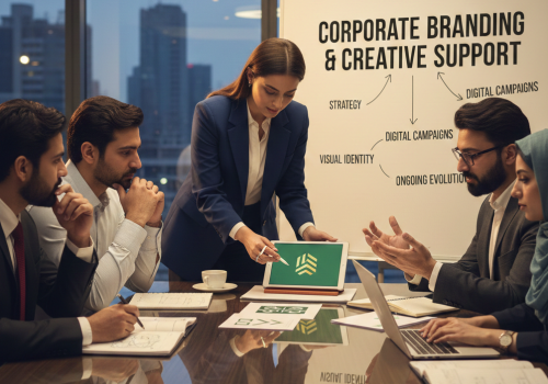 Corporate branding caa2